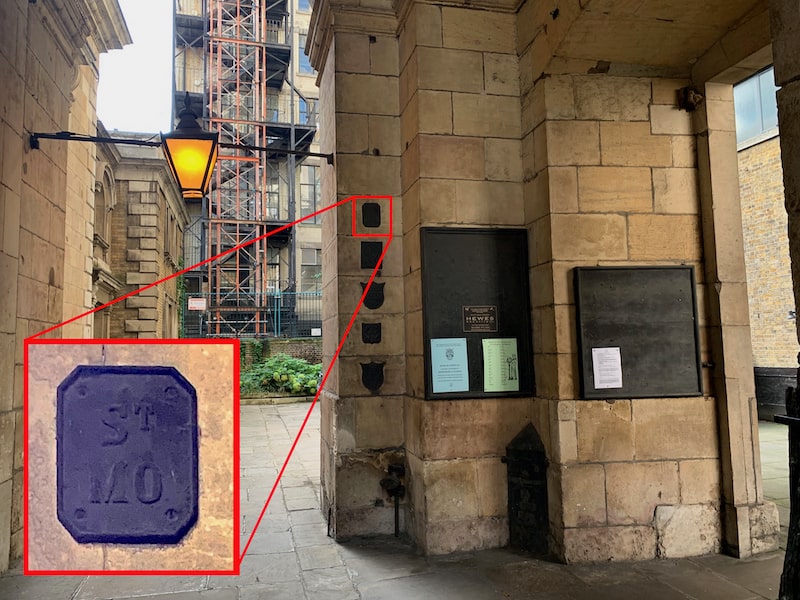 St Martin Orgar Boundary Markers